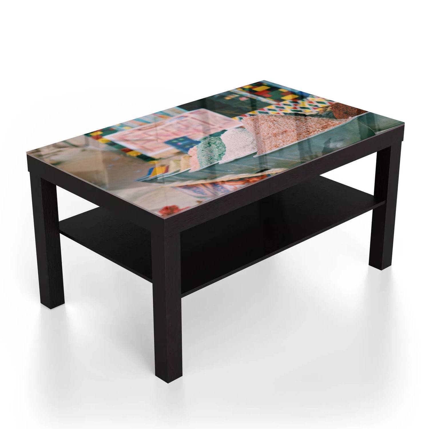 Salontafel 90x55 - Gehard Glas - Specerijen en Zout