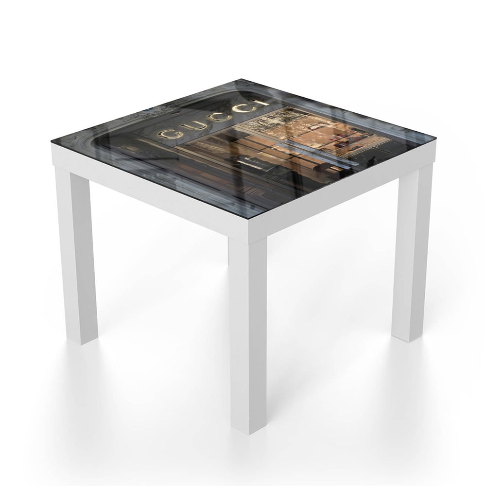 Salontafel 55x55 - Gehard Glas - Gucci Winkel