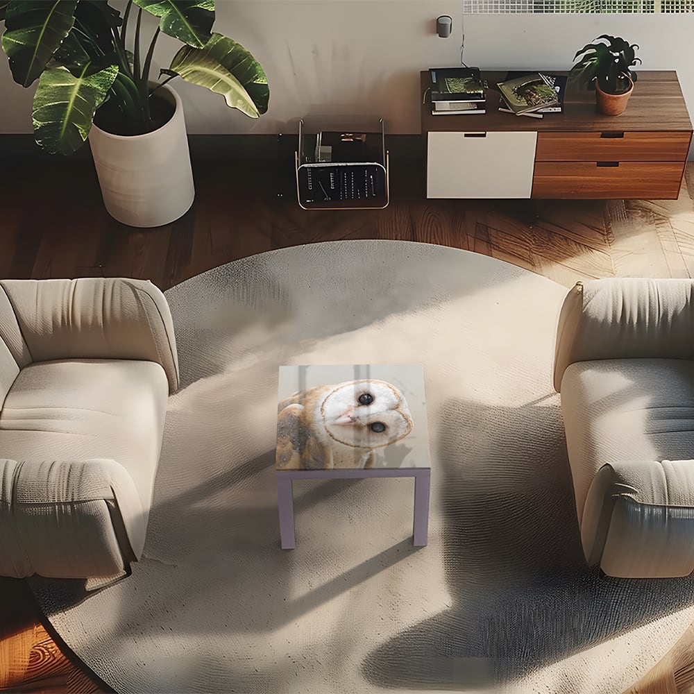 Salontafel 55x55 - Gehard Glas - Kerkuil