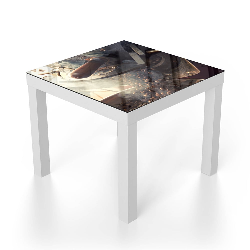 Salontafel 55x55 - Gehard Glas - Verse Koffiebonen