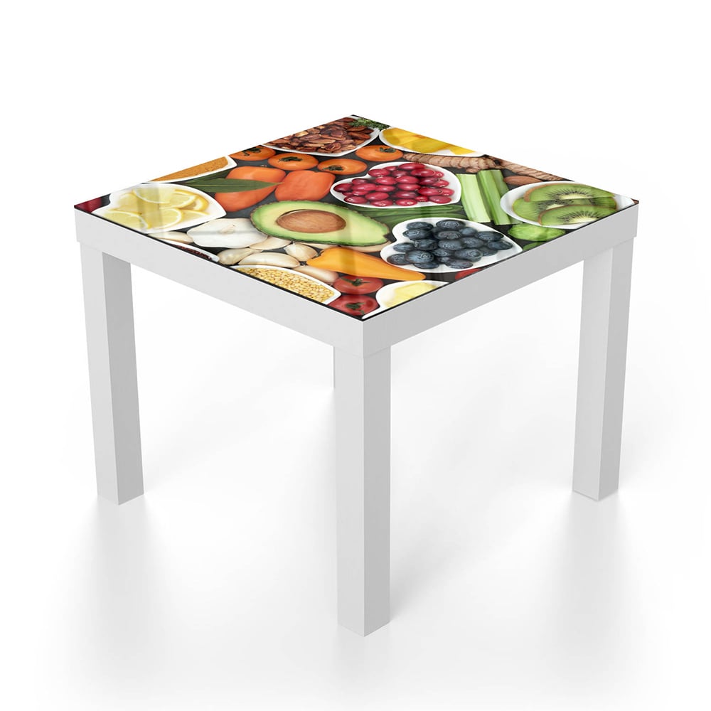 Salontafel 55x55 - Gehard Glas - Gezonde Ingrediënten