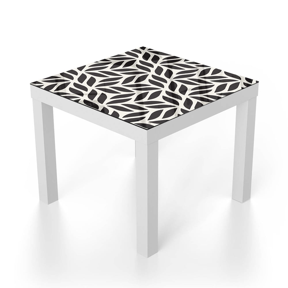 Salontafel 55x55 - Gehard Glas - Geometrische Abstracte Structuur
