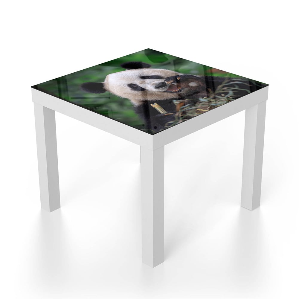 Salontafel 55x55 - Gehard Glas - Blije Panda