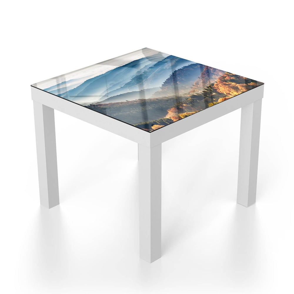 Salontafel 55x55 - Gehard Glas - Bergen Landschap