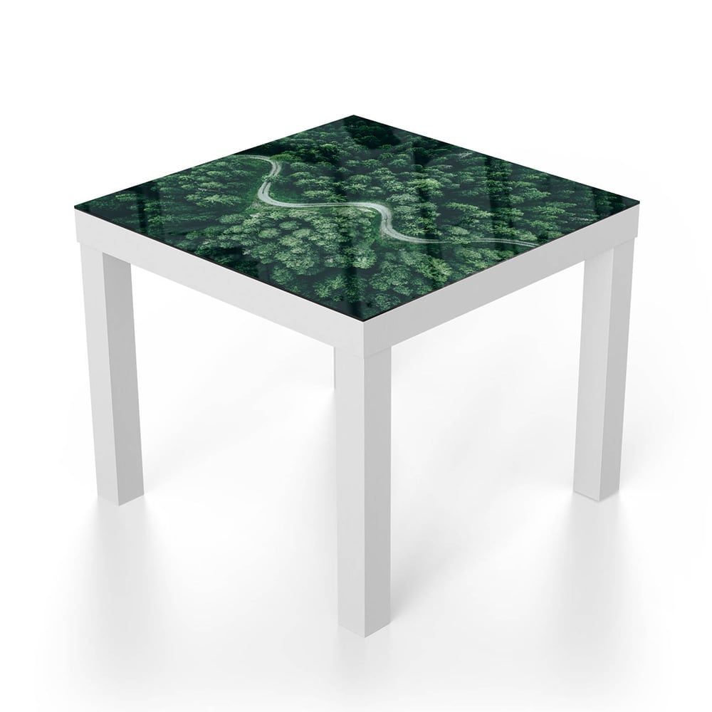 Salontafel 55x55 - Gehard Glas - Bosweg van Bovenaf