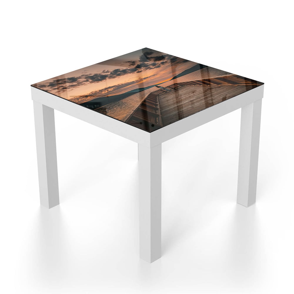 Salontafel 55x55 - Gehard Glas - Stijger aan het Meer