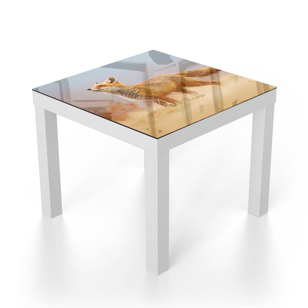 Salontafel 55x55 - Gehard Glas - Rode Vos