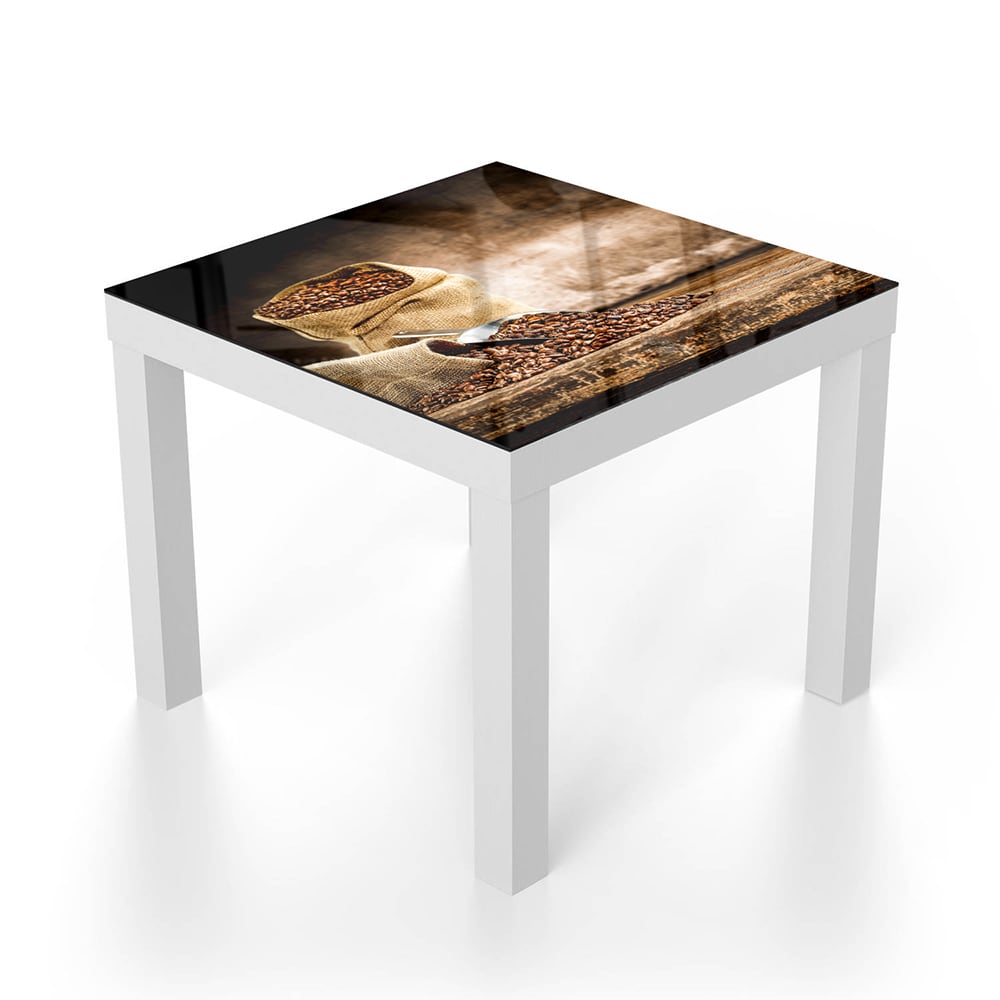 Salontafel 55x55 - Gehard Glas - Aroma van Koffie