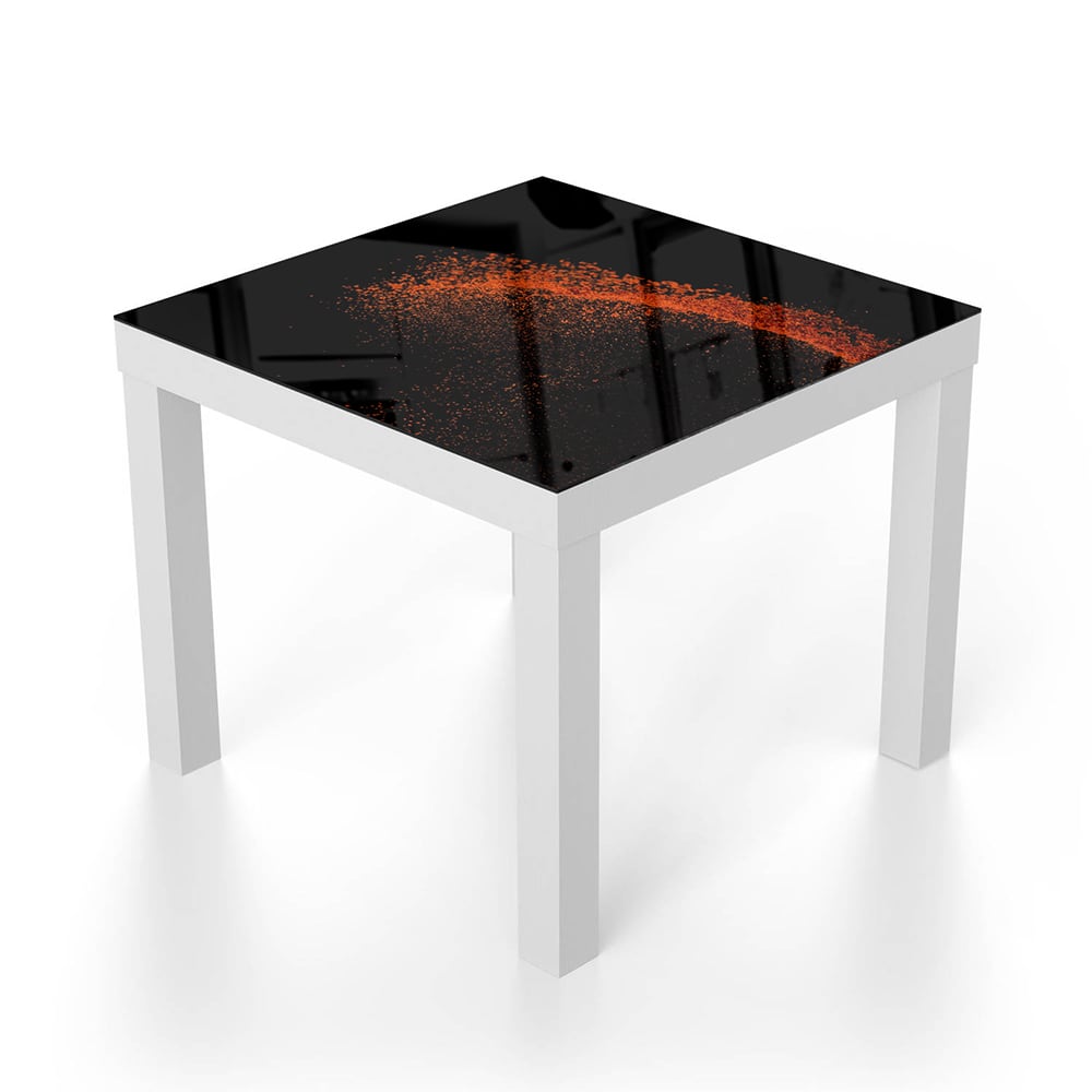 Salontafel 55x55 - Gehard Glas - Paprika Poeder