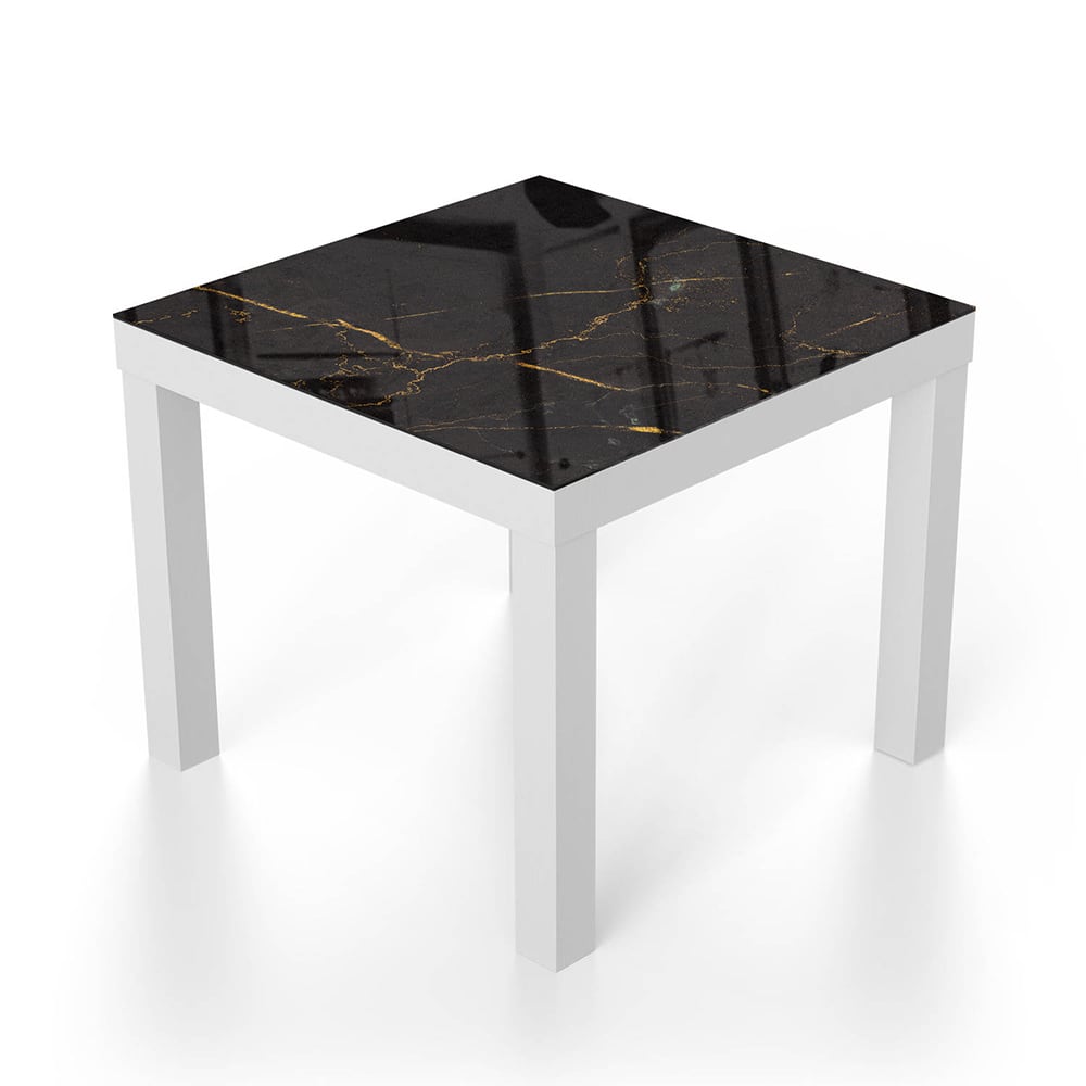 Salontafel 55x55 - Gehard Glas - Goudader Marmer