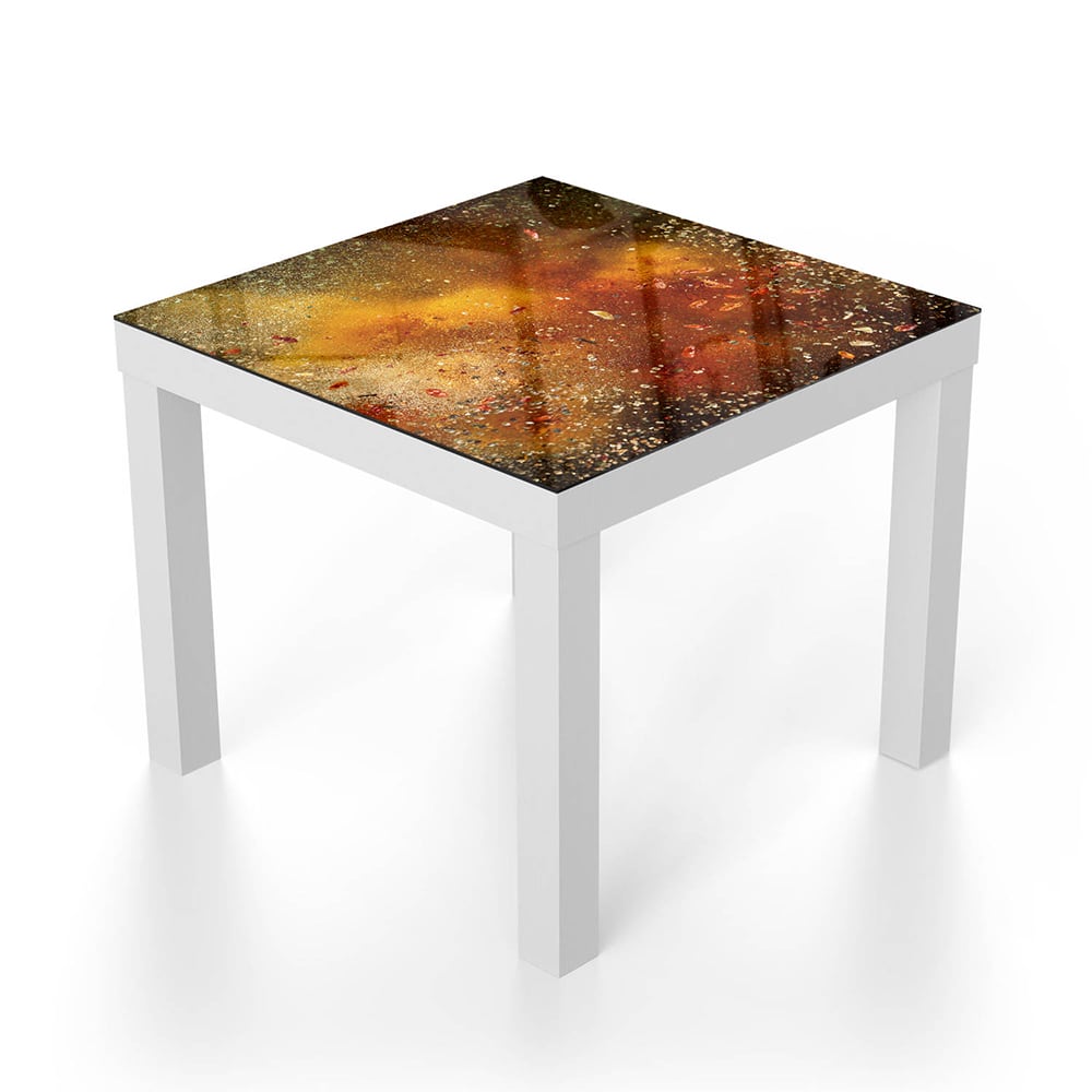 Salontafel 55x55 - Gehard Glas - Kruidenexplosie