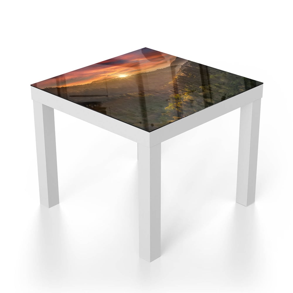 Salontafel 55x55 - Gehard Glas - Great Smoky Mountains in Amerika