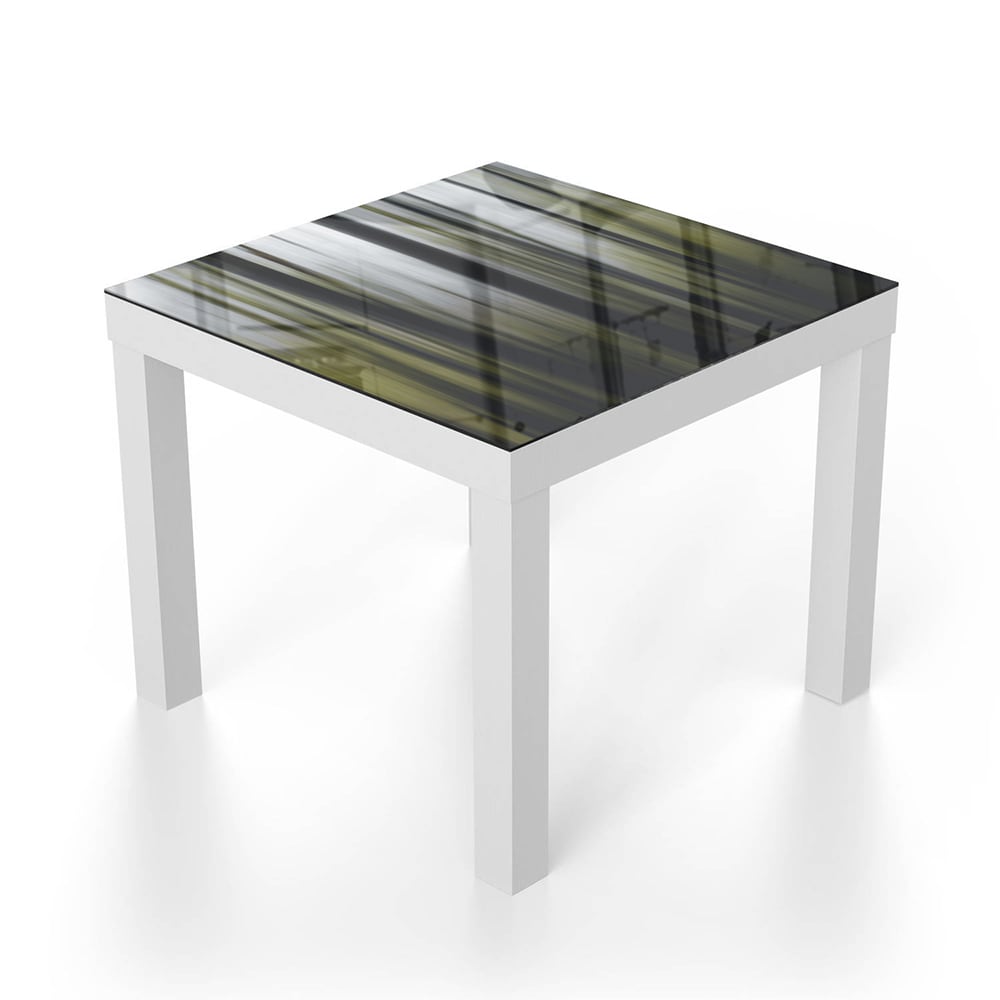 Salontafel 55x55 - Gehard Glas - Abstract Boslandschap