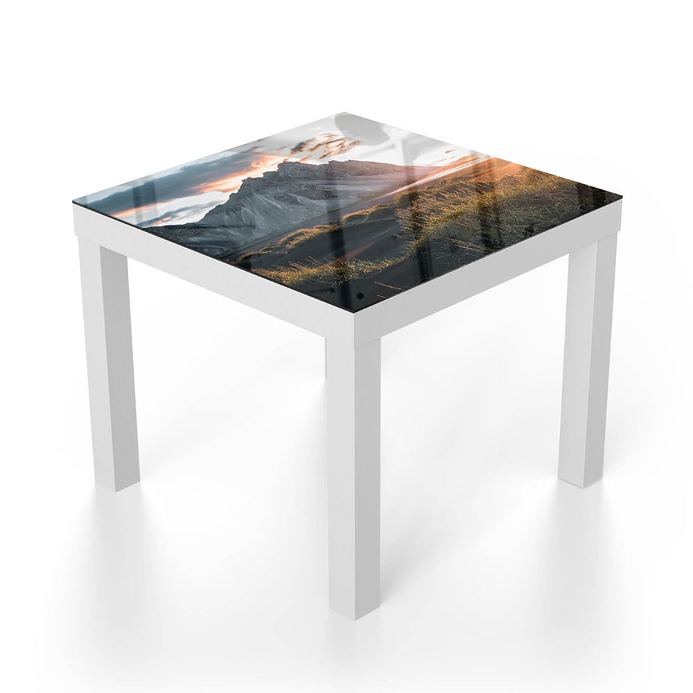 Salontafel 55x55 - Gehard Glas - Bergen in Zwitserland