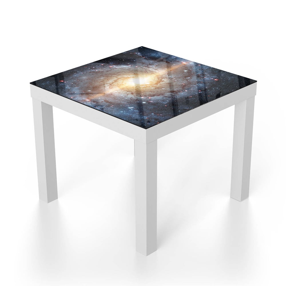 Salontafel 55x55 - Gehard Glas - Nevel tussen de Sterren