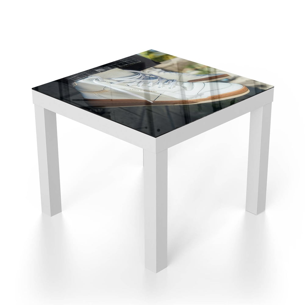 Salontafel 55x55 - Gehard Glas - Saint Laurent Schoenen