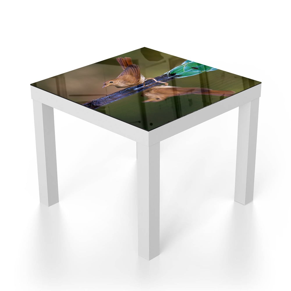 Salontafel 55x55 - Gehard Glas - Nachtegaal