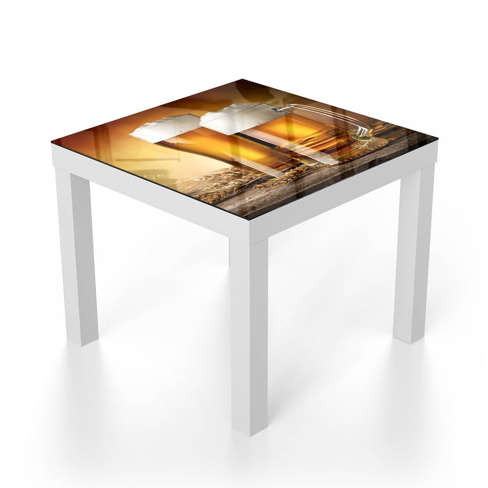 Salontafel 55x55 - Gehard Glas - Bier en Gerst