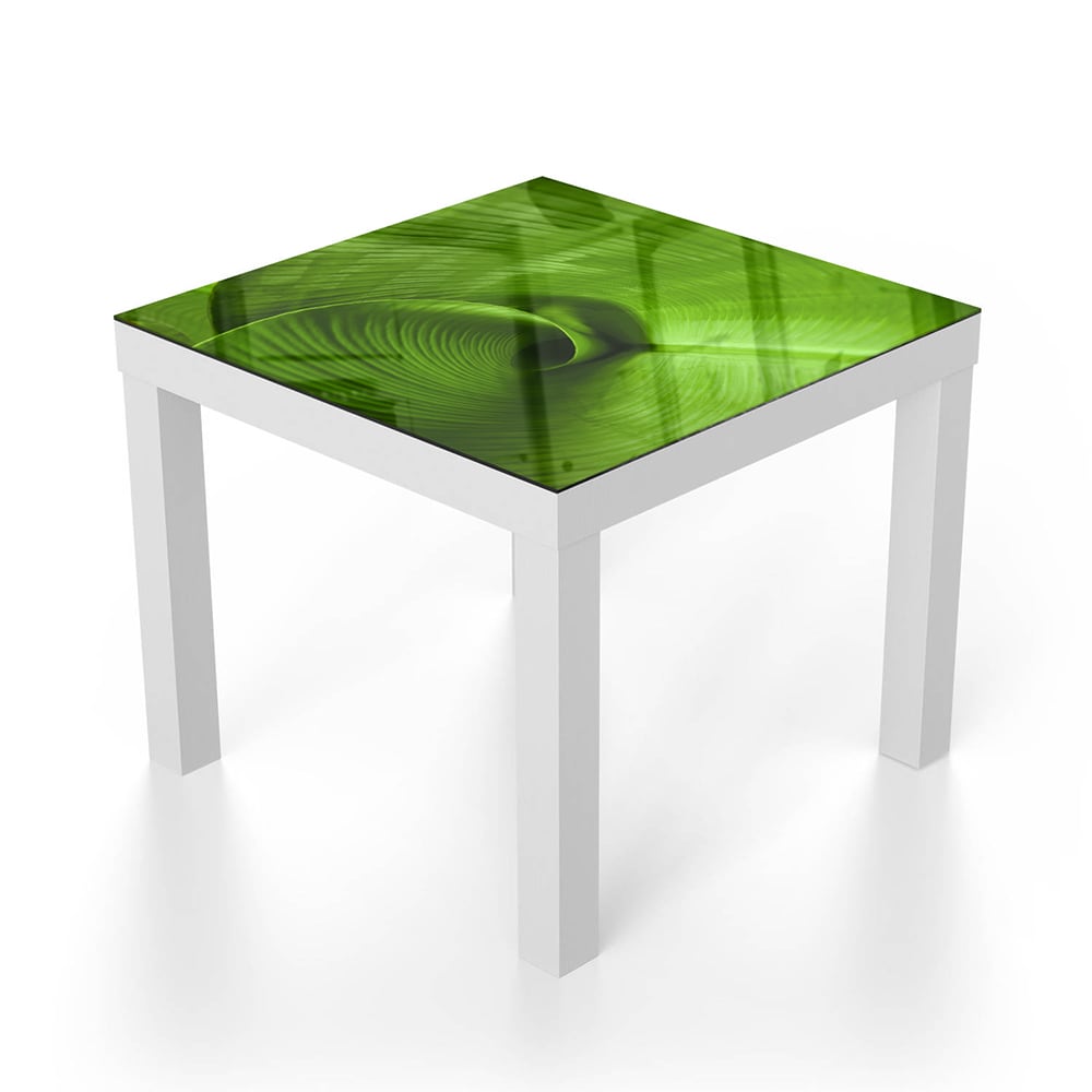 Salontafel 55x55 - Gehard Glas - Bananenblad