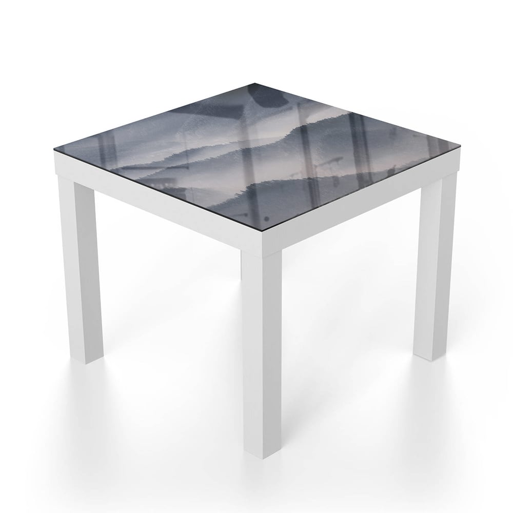 Salontafel 55x55 - Gehard Glas - Mistig Dal