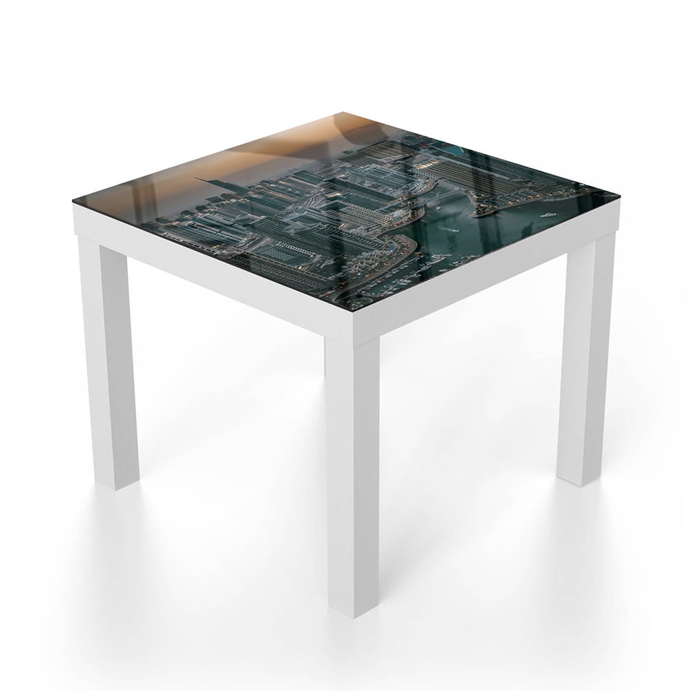 Salontafel 55x55 - Gehard Glas - Dubai Marina