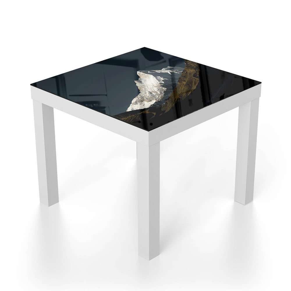 Salontafel 55x55 - Gehard Glas - Bensneeuwde Bergtop