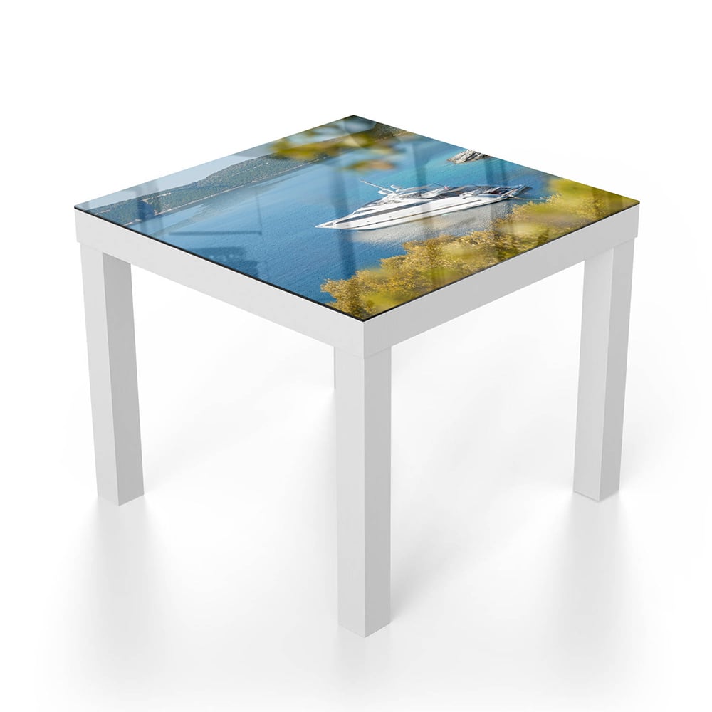 Salontafel 55x55 - Gehard Glas - Jacht Verankert