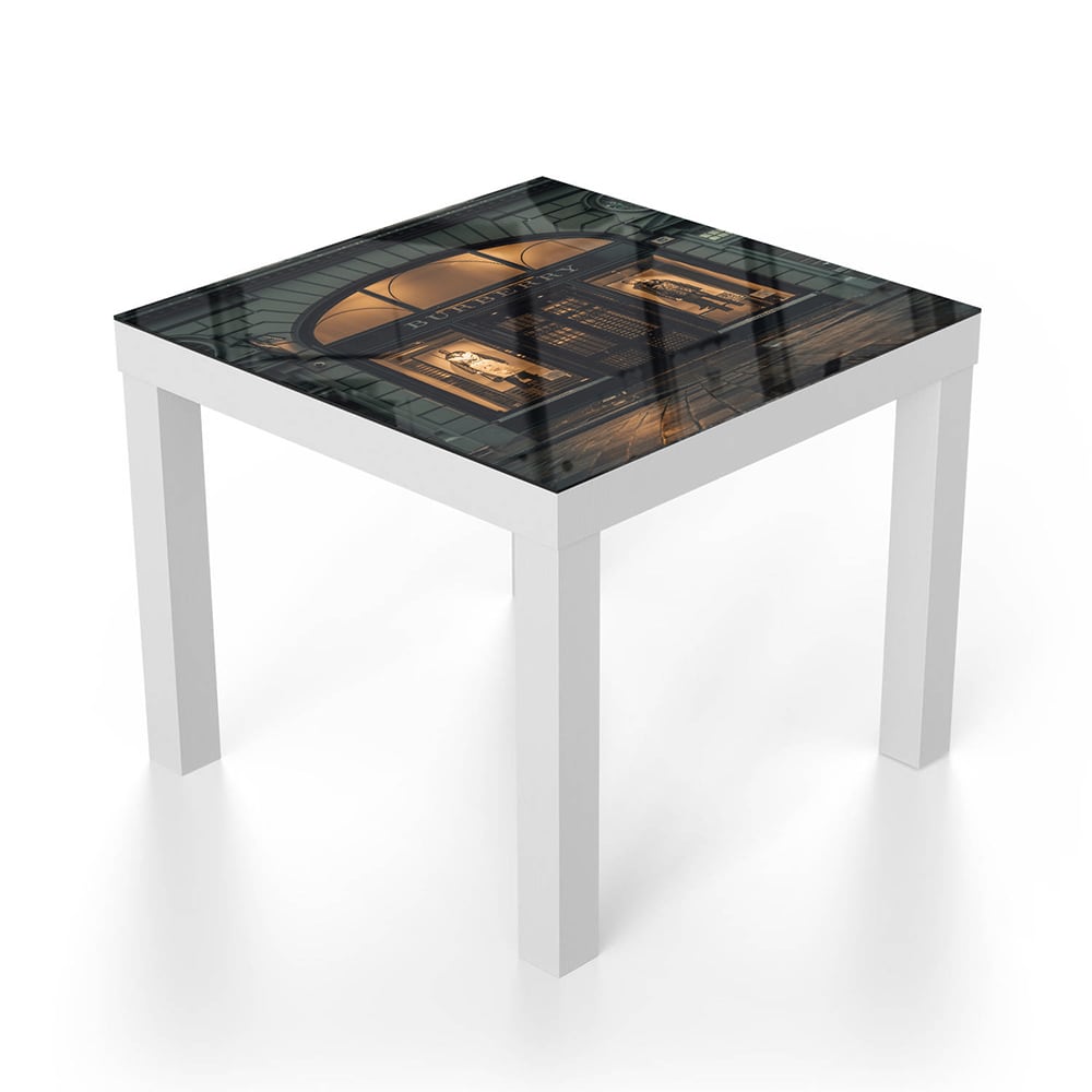 Salontafel 55x55 - Gehard Glas - Burberry Winkel