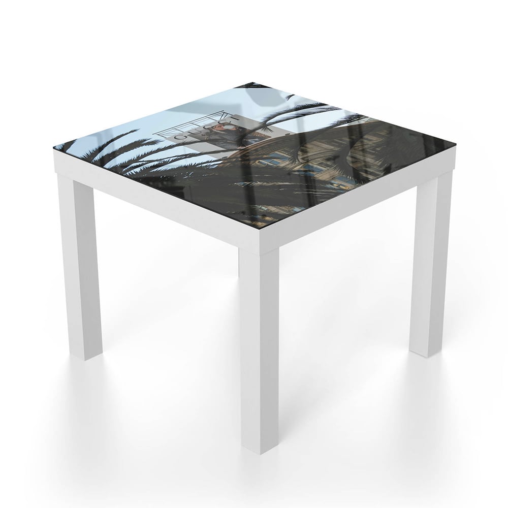 Salontafel 55x55 - Gehard Glas - Gucci Reclame