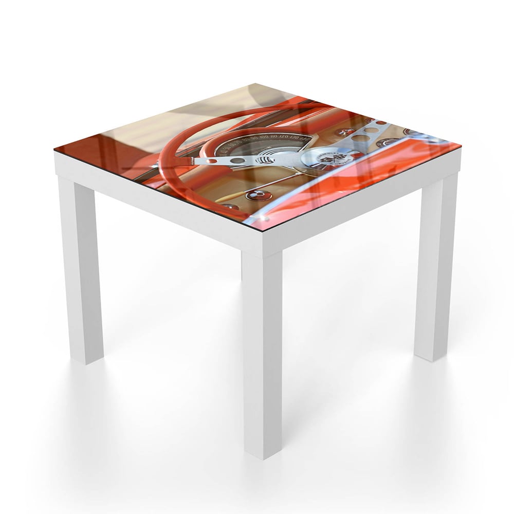 Salontafel 55x55 - Gehard Glas - Corvette Interieur