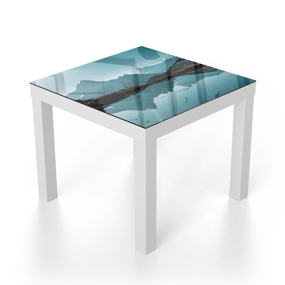 Salontafel 55x55 - Gehard Glas - Rustig Bergmeer