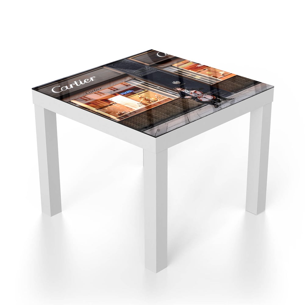 Salontafel 55x55 - Gehard Glas - Cartier Winkel