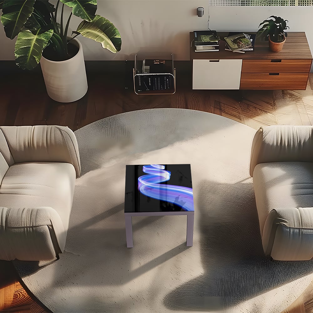 Salontafel 55x55 - Gehard Glas - Licht in Beweging