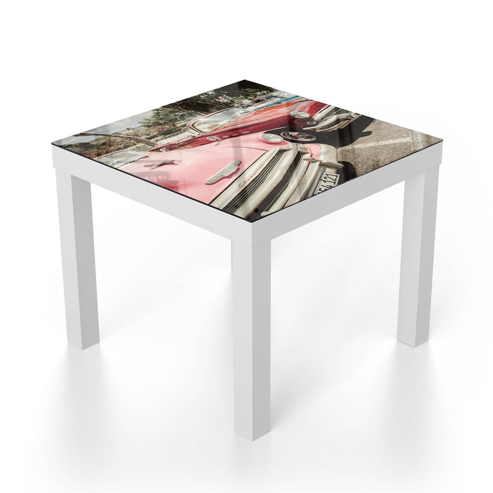 Salontafel 55x55 - Gehard Glas - Chervolet Bel Air