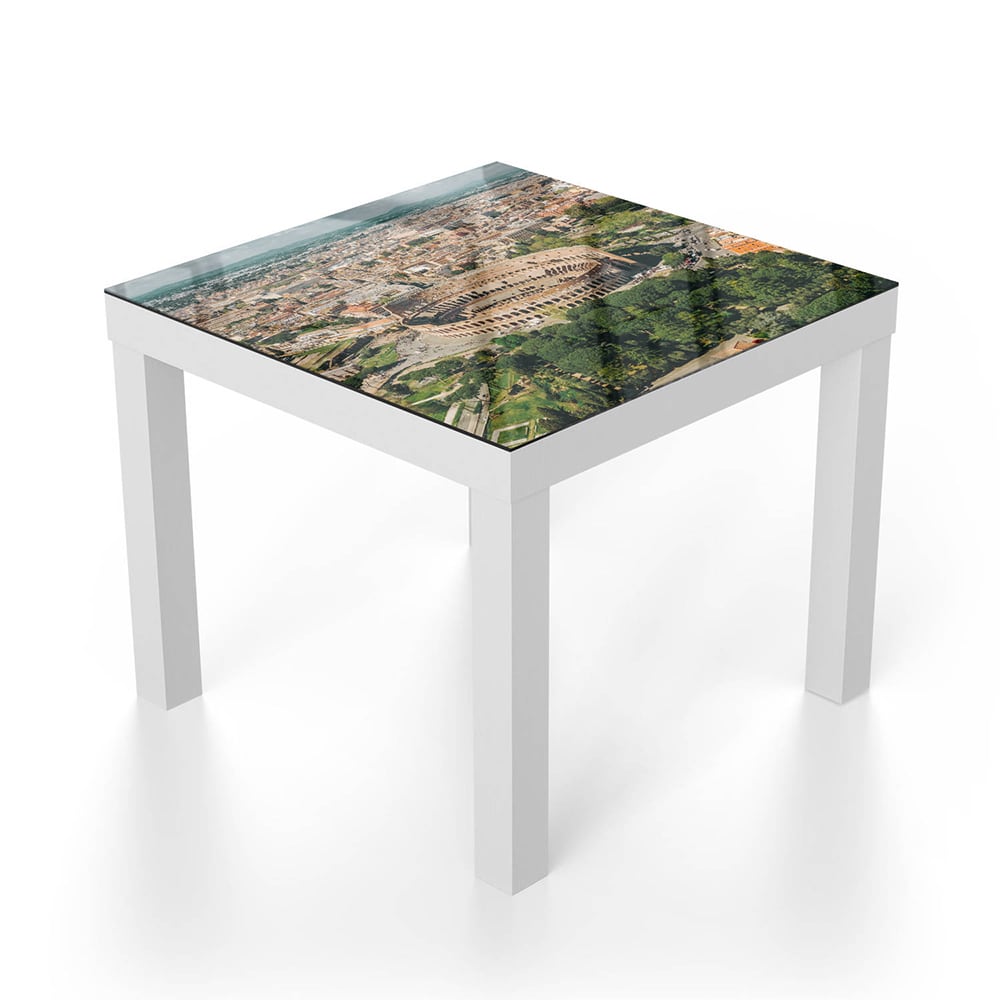 Salontafel 55x55 - Gehard Glas - Rome van Boven