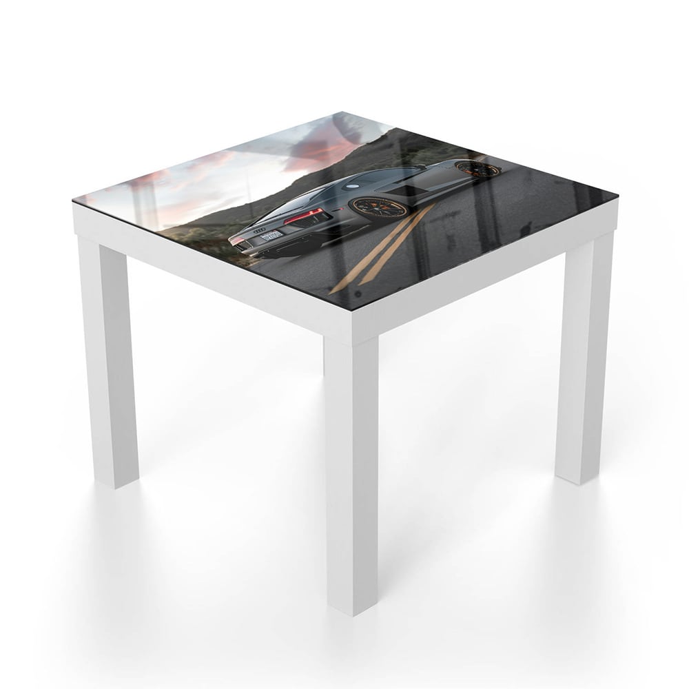 Salontafel 55x55 - Gehard Glas - Audi R8