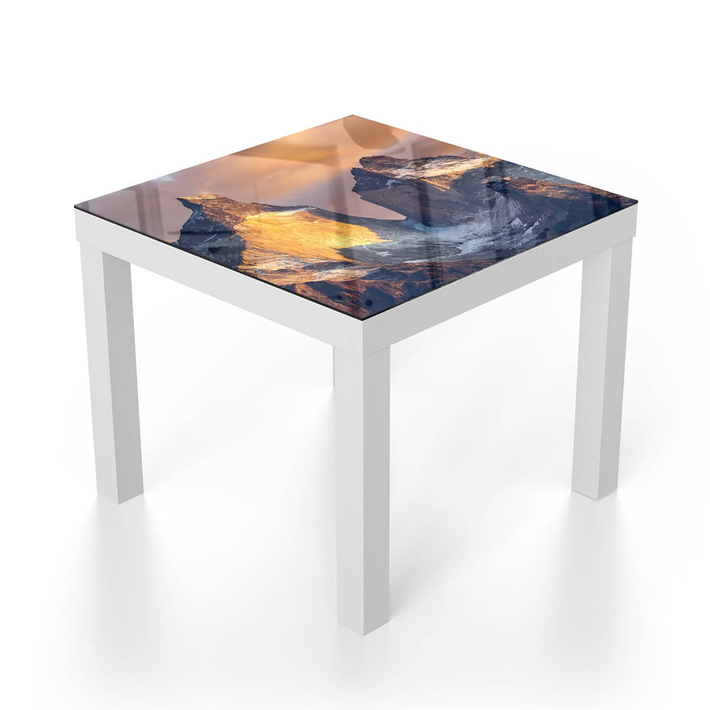 Salontafel 55x55 - Gehard Glas - Hoge Ruwe Bergen