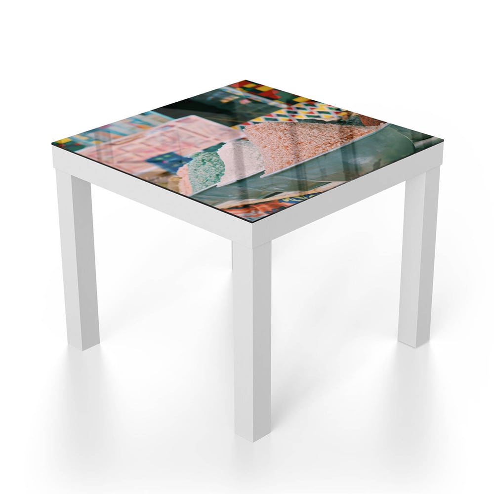 Salontafel 55x55 - Gehard Glas - Specerijen en Zout