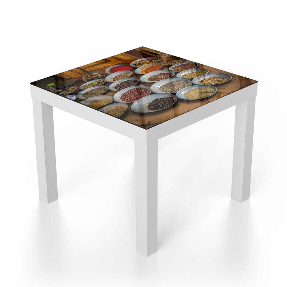 Salontafel 55x55 - Gehard Glas - Oosterse Specerijenmarkt