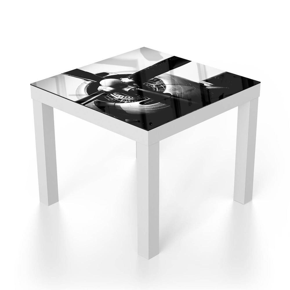 Salontafel 55x55 - Gehard Glas - Radiaalmotor