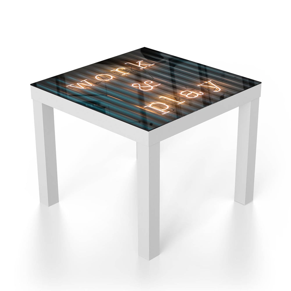 Salontafel 55x55 - Gehard Glas - Work & Play