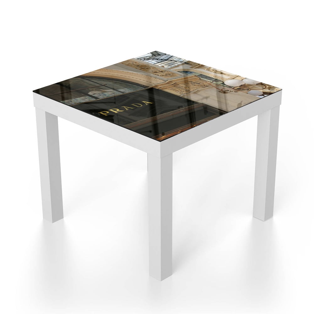 Salontafel 55x55 - Gehard Glas - Prada Winkel