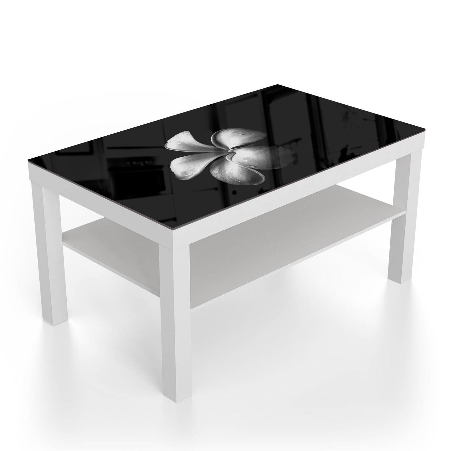 Salontafel 90x55 - Gehard Glas - Plumeria