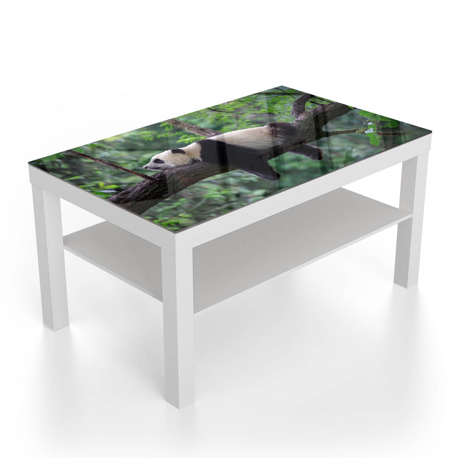 Salontafel 90x55 - Gehard Glas - Panda