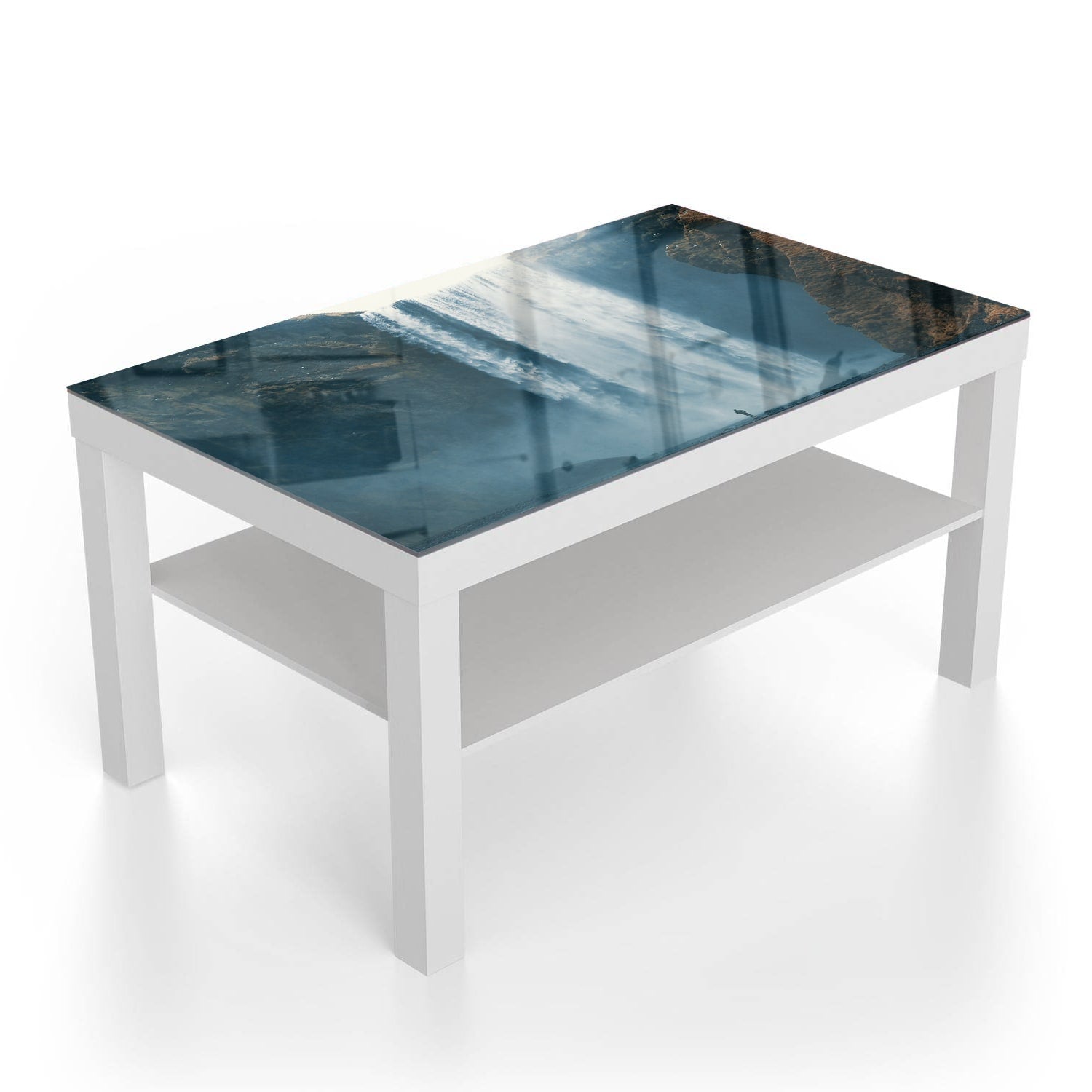 Salontafel 90x55 - Gehard Glas - Waterval bij Skogafoss