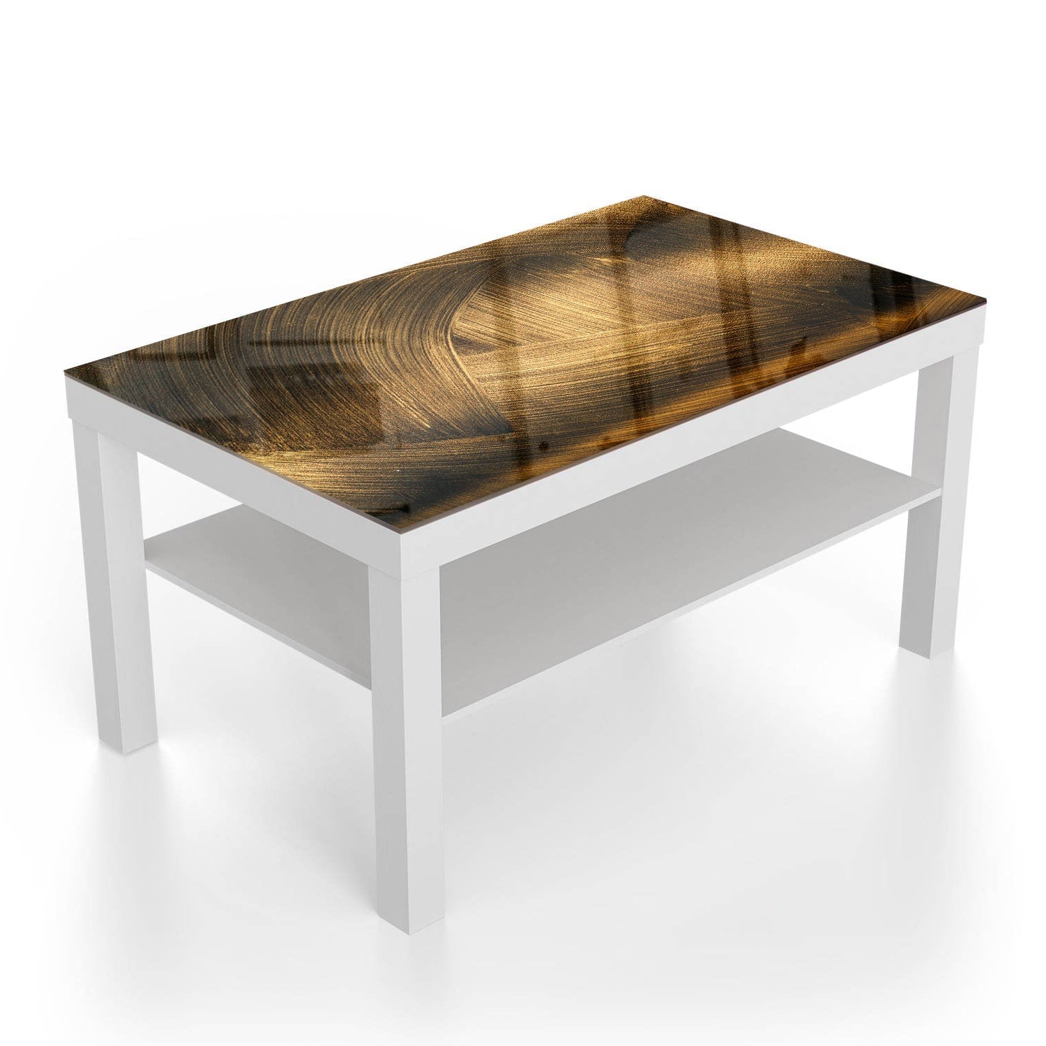 Salontafel 90x55 - Gehard Glas - Gouden Vegen