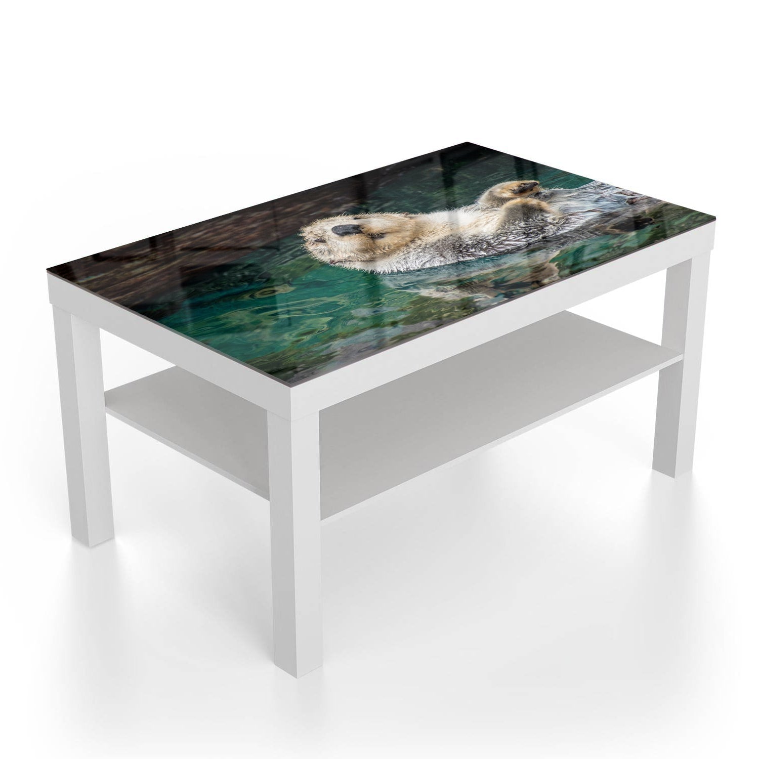 Salontafel 90x55 - Gehard Glas - Zeeotter