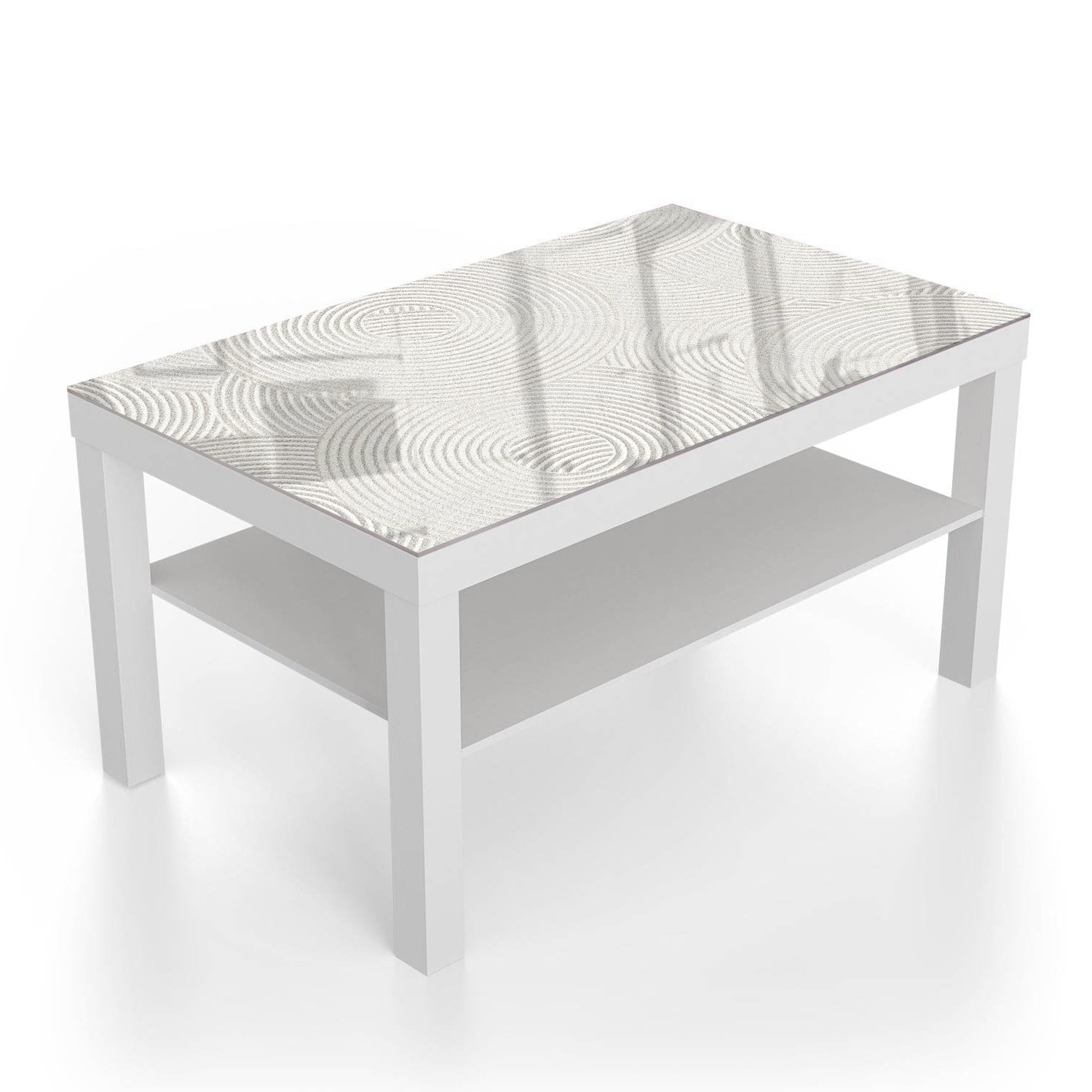Salontafel 90x55 - Gehard Glas - Zen Patroon