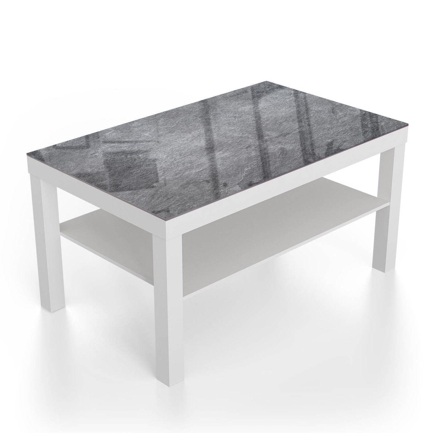 Salontafel 90x55 - Gehard Glas - Natuurlijke Grijze Graniet