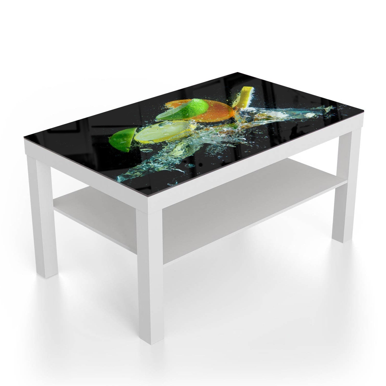 Salontafel 90x55 - Gehard Glas - Citrus Splash